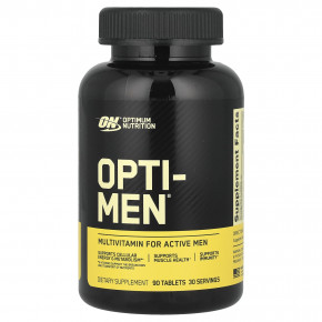 Optimum Nutrition, Opti-Men, 90 таблеток - описание