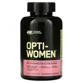 Optimum Nutrition, Opti-Women, 120 капсул в Москве - eco-herb.ru | фото