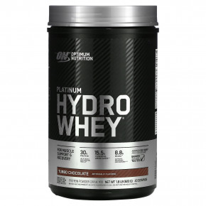 Optimum Nutrition, Platinum Hydro Whey, турбо-шоколад, 795 г (1,75 фунта) - описание