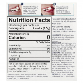 OraCoat, XyliMelts® Dry Mouth, слегка сладкий, 40 плавок в Москве - eco-herb.ru | изображение OraCoat, XyliMelts® Dry Mouth, слегка сладкий, 40 плавок в Москве - eco-herb.ru | фото