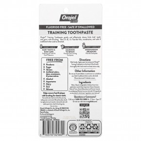 Orajel, очищающее средство для зубов и десен Elmo, без фторида, для детей в возрасте от 3 до 24 месяцев, смесь банана и яблока, 28,3 г (1 унция) (Товар снят с продажи) в Москве - eco-herb.ru | изображение Orajel, очищающее средство для зубов и десен Elmo, без фторида, для детей в возрасте от 3 до 24 месяцев, смесь банана и яблока, 28,3 г (1 унция) (Товар снят с продажи) в Москве - eco-herb.ru | фото