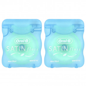 Oral-B, Complete, SATINfloss, мята, 2 шт. В упаковке, 50 м (54,6 ярда) в Москве - eco-herb.ru | изображение Oral-B, Complete, SATINfloss, мята, 2 шт. В упаковке, 50 м (54,6 ярда) в Москве - eco-herb.ru | фото