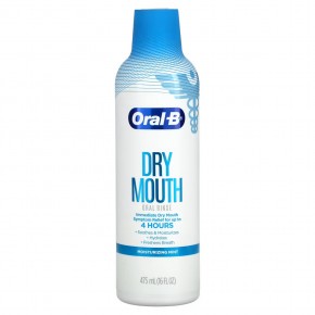 Oral-B, Dry Mouth Oral Rinse, Moisturizing Mint, 16 fl oz (475 ml) в Москве - eco-herb.ru | фото
