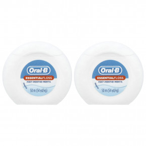 Oral-B, EssentialFloss ™, недорогая упаковка, мята, 2 шт., 50 м (54 ярда) в Москве - eco-herb.ru | изображение Oral-B, EssentialFloss ™, недорогая упаковка, мята, 2 шт., 50 м (54 ярда) в Москве - eco-herb.ru | фото