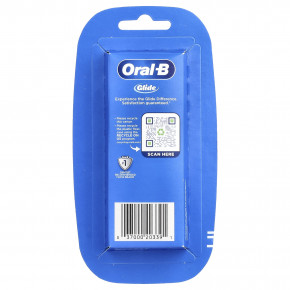 Oral-B, Glide, зубная нить для глубокого очищения, холодная мята, 2 шт. по 40 м (43,7 ярда) в Москве - eco-herb.ru | фото
