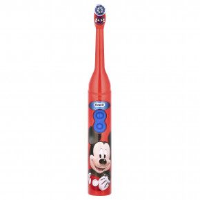 Oral-B, Зубная щетка на батарейках, мягкая, для детей от 3 лет, Disney Junior Mickey, 1 зубная щетка в Москве - eco-herb.ru | фото