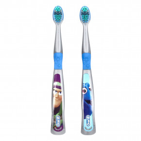 Oral-B, зубная щетка, очень мягкая, для детей от 3 лет, Pixar, 2 шт. в Москве - eco-herb.ru | фото