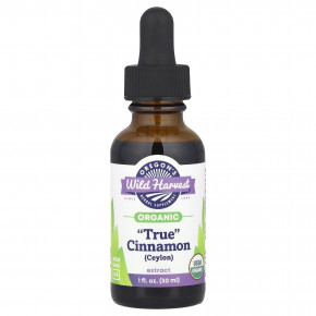 Oregon's Wild Harvest, экстракт органической корицы (цейлонской), 30 мл (1 жидк. унция) в Москве - eco-herb.ru | фото