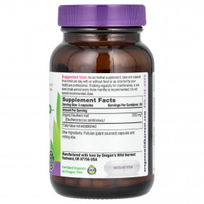 Oregon's Wild Harvest, Eleuthero, 90 веганских капсул (400 мг на капсулу) в Москве - eco-herb.ru | фото