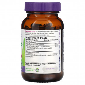 Oregon's Wild Harvest, Гинкго`` 90 веганских капсул в Москве - eco-herb.ru | фото