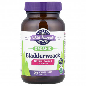 Oregon's Wild Harvest, органическая ламинария, 600 мг, 90 органических веганских капсул - описание | фото