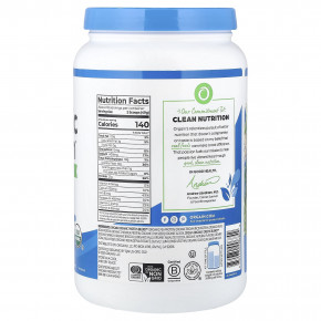 Orgain, Organic Protein™, протеиновый порошок с зеленью, на растительной основе, помадка и шоколадная помадка, 882 г (1,94 фунта) в Москве - eco-herb.ru | изображение Orgain, Organic Protein™, протеиновый порошок с зеленью, на растительной основе, помадка и шоколадная помадка, 882 г (1,94 фунта) в Москве - eco-herb.ru | фото