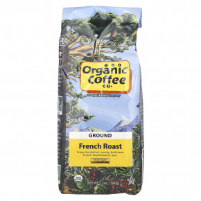 Organic Coffee Co., French Roast, молотый кофе, 340 г (12 унций) (Товар снят с продажи) в Москве - eco-herb.ru | фото