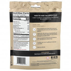 Organic Traditions, растворимый травяной грибной напиток, топливо для ума, без кофеина, 140 г (5 унций) в Москве - eco-herb.ru | фото