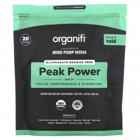 Organifi, Peak Power, 184,1 г (6,49 унции) в Москве - eco-herb.ru | фото