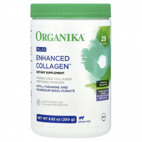 Organika, Enhanced Collagen ™, Relax, 250 г (8,82 унции) - описание | фото