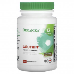 Organika, Goutrin® с порошком из плодов вишни, 120 вегетарианских капсул - описание | фото