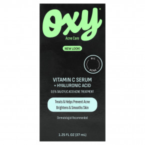 Oxy Skin Care, сыворотка с витамином C и гиалуроновой кислотой, 37 мл (1,25 жидк. унции) в Москве - eco-herb.ru | изображение Oxy Skin Care, сыворотка с витамином C и гиалуроновой кислотой, 37 мл (1,25 жидк. унции) в Москве - eco-herb.ru | фото