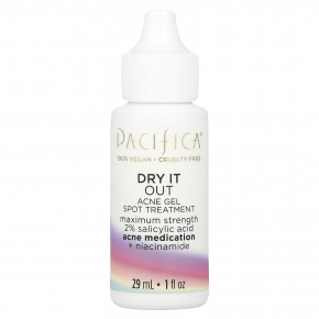 Pacifica, Dry It Out, Гель для лечения пятен от прыщей, максимальная сила, 1 жидкая унция (29 мл) в Москве - eco-herb.ru | фото