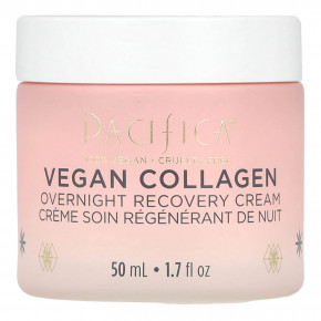 Pacifica, Vegan Collagen, ночной восстанавливающий крем, 50 мл (1,7 жидк. унц.) - описание | фото