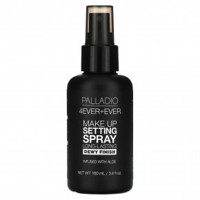 Palladio, 4Ever + Ever, спрей для фиксации макияжа, стойкое увлажнение, 100 мл (3,4 жидк. унции) - описание | фото