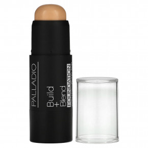 Palladio, Build + Blend Foundation-стик, миндаль, BBFS05, 7 г (0,25 унции) - описание