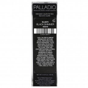 Palladio, жидкая подводка для глаз, черная, сияющая, ELLS274, 3,8 мл (0,13 жидк. унции) в Москве - eco-herb.ru | фото