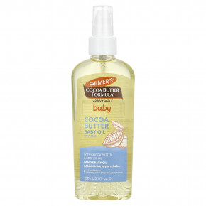 Palmer's, Baby, Cocoa Butter Formula® с витамином E, детское масло какао, 150 мл (5,1 жидк. унц.) - описание | фото