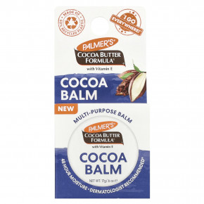 Palmer's, Cocoa Butter Formula® с витамином E, какао-бальзам, 17 г (0,6 унции) в Москве - eco-herb.ru | фото