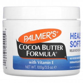 Palmer's, Cocoa Butter Formula® с витамином E, лечит и смягчает, 100 г (3,5 унции) - описание | фото
