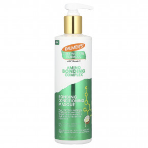 Palmer's, Coconut Oil Formula® с витамином E, связывающий комплекс с аминокислотами, связывающая маска-кондиционер, 355 мл (12 жидк. унц.) - описание