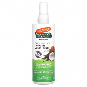 Palmer's, Формула с кокосовым маслом, витамин E, несмываемый кондиционер с кокосовым маслом, 250 мл (8,5 жидк. унц.) - описание | фото