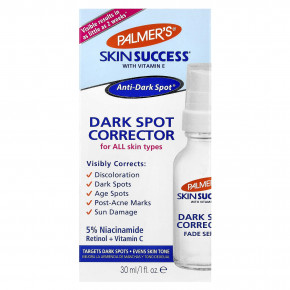 Palmer's, Skin Success® с витамином E, корректор темных пятен, для всех типов кожи, 30 мл (1 жидк. Унция) в Москве - eco-herb.ru | фото