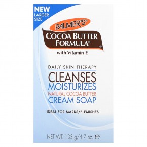 Palmers, Cocoa Butter Formula, Cleanses Moisturizes Cream Soap, 4.7 oz (133 g) в Москве - eco-herb.ru | фото