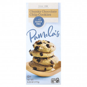 Pamela's Products, Cookie, шоколадная крошка, 177 г (6,25 унции) - описание | фото