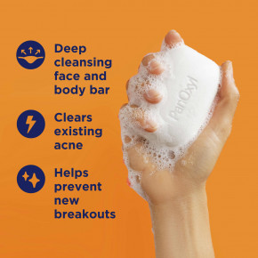 PanOxyl, мыло от акне, для лица и тела, 113 г (4 унции) в Москве - eco-herb.ru | фото