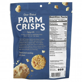 ParmCrisps, Пармские чипсы, запеченные в духовке, оригинальные, 142 г (5 унций) в Москве - eco-herb.ru | фото