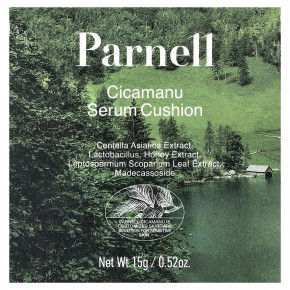 Parnell, Cicamanu Serum Cushion, 34N нейтральный загар, 15 г (0,52 унции) в Москве - eco-herb.ru | фото