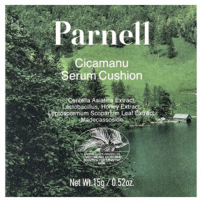 Parnell, Cicamanu Serum Cushion, нейтральный фарфор 19N, 15 г (0,52 унции) в Москве - eco-herb.ru | фото