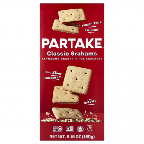 Partake, Classic Grahams, корица, 150 г (6,75 унции) в Москве - eco-herb.ru | изображение Partake, Classic Grahams, корица, 150 г (6,75 унции) в Москве - eco-herb.ru | фото