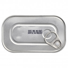 Patagonia Provisions, жареные испанские белые анчоусы с чесноком в органическом оливковом масле первого отжима, 120 г (4,2 унции) в Москве - eco-herb.ru | фото