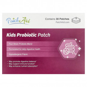 PatchAid, детский патч с пробиотиком, 30 шт. в Москве - eco-herb.ru | фото