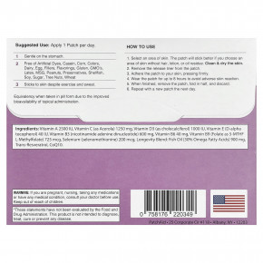 PatchAid, комплексный антивозрастной патч, 30 патчей в Москве - eco-herb.ru | фото