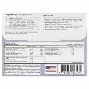 PatchAid, патчи с витаминами для здоровья глаз, 30 патчей в Москве - eco-herb.ru | изображение PatchAid, патчи с витаминами для здоровья глаз, 30 патчей в Москве - eco-herb.ru | фото