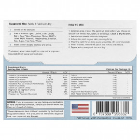 PatchAid, Relax & Unwind Patch, патч для расслабления, 30 патчей в Москве - eco-herb.ru | фото