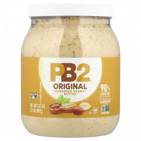 PB2 Foods, арахисовая паста в порошке, 907 г (32 унции) - описание