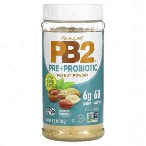 PB2 Foods, The Original PB2, арахисовый порошок с пре- и пробиотиками, 184 г (6,5 унции) в Москве - eco-herb.ru | фото