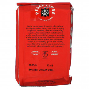 Peace Coffee, Organic Twin Cities, Signature Blend, Ground, Dark Roast, 12 oz (340 g) в Москве - eco-herb.ru | фото