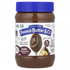 Peanut Butter & Co., Арахисовая паста, Dark Chocolatey Dreams®, 454 г (16 унций) - описание