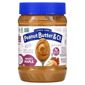 Peanut Butter & Co., арахисовая паста, со вкусом кленового сиропа, 454 г (16 унций) - описание